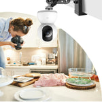 ZORBES® Security CCTV Camera Bracket Ceiling Wall Mount Hang Ceiling Mount Flexible Indoor Outdoor Bracket