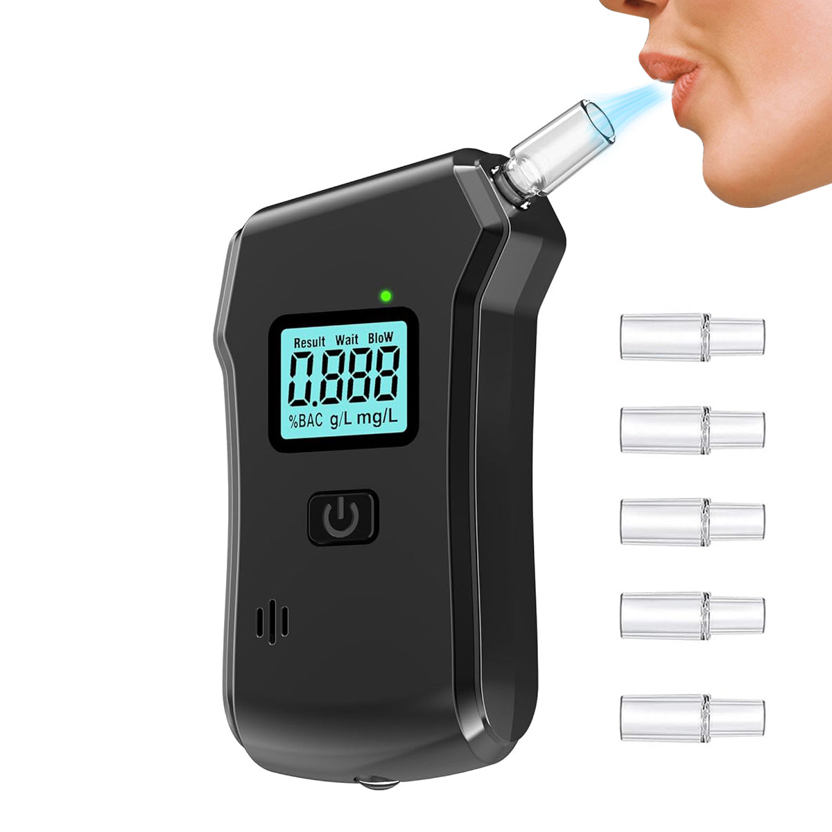 ZORBES® Breathalyzer, Upgraded Portable Professional High-Accuracy
