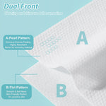 ZORBES® Toallitas faciales secas, pañuelos multiusos para el cuidado de la piel del rostro y desmaquillantes