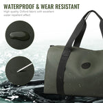 ZORBES® Bolsa de gimnasio para hombres y mujeres con compartimento para zapatos y artículos húmedos - Bolsa de lona para viajes, deportes, fitness y entrenamiento