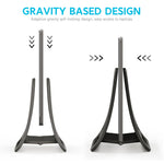 ZORBES® Desk Laptop Holder Laptop Rack Holder Organizer for Pad, Laptop, Triangle Vertical Device Cooling Rack Universal Desk Organizer Bracket for Laptop, Tablet