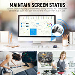 Verilux® Mouse Jiggler 2 in 1 USB A and USB C Undetectable Mouse Mover, Automatic Mouse Shaker Automatic Mouse Wiggler Device, Driver-Free Mouse Movement Simulator Keeps Computer/Laptop Awake