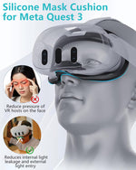 ZORBES® Silicone Face Pad Cover for Meta Quest 3S