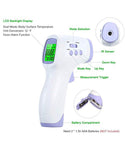 Forehead Thermometer Handheld Infrared Thermometer, Can Measure Objects And Human Body, Three-Color Backlight Display