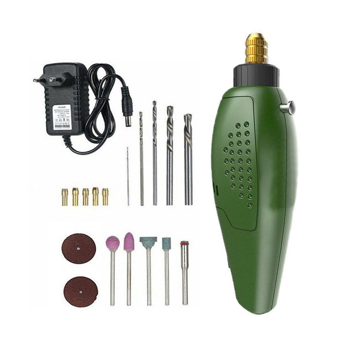 Verilux ® 12V 12000Rpm Mini Electric Drill Set(Eu Plug)