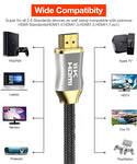 8K HDMI 2.1 Cable 2m,48Gbps Ultra HD Lead High-Speed Cord