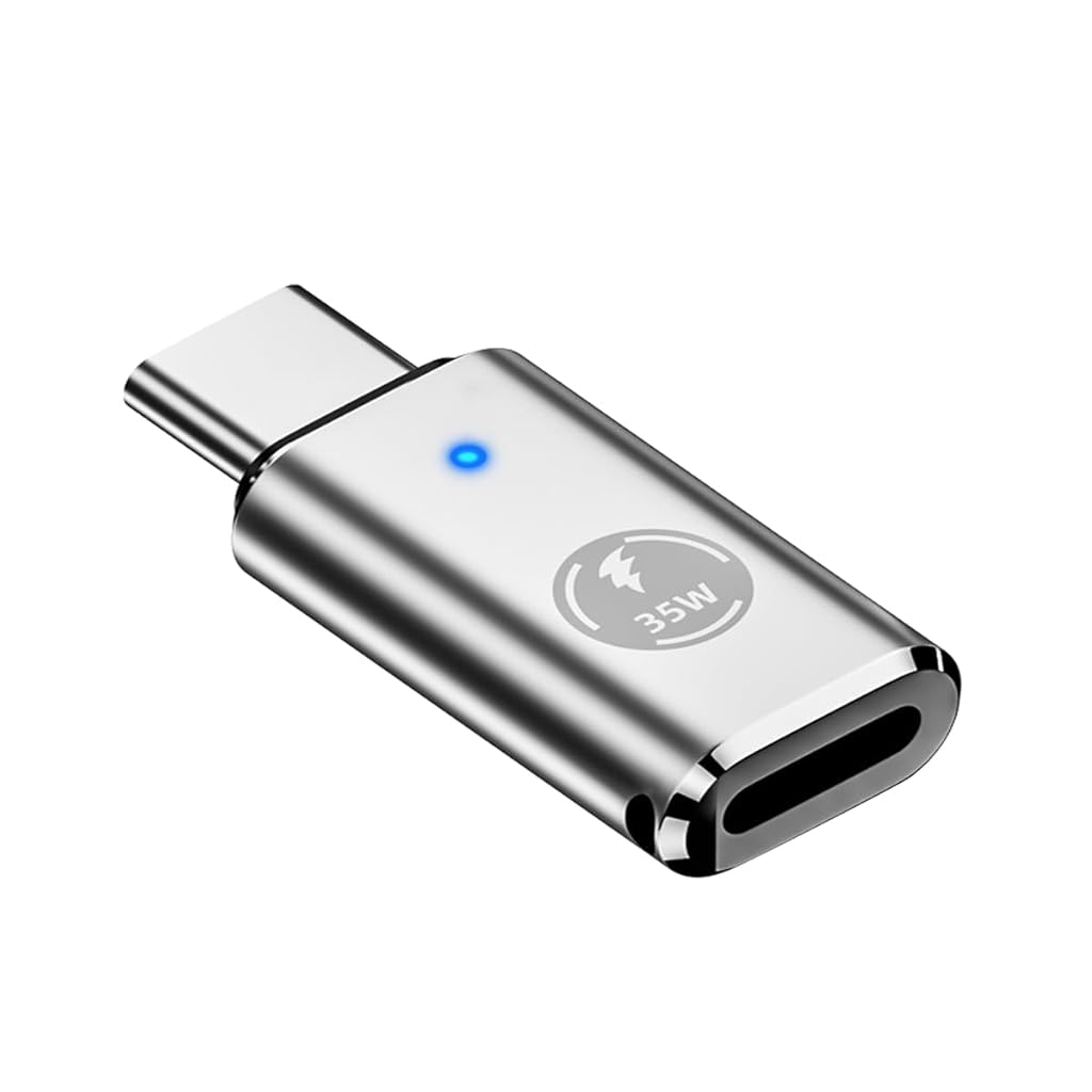 Verilux® USB C Adapter for iPhone, Lightn-ing to USB C Portable 35W Fast Charging USB C Adapter Support Data Sync USB C Adapter for iPhone15/1413/12/11, iPad Air - verilux