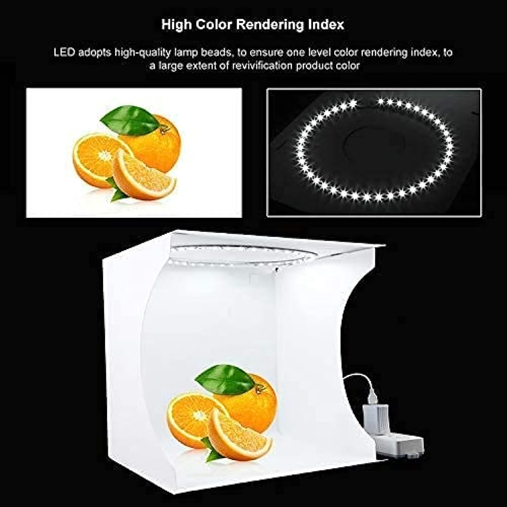 30cm Portable Ring Light Photo Studio Light Box