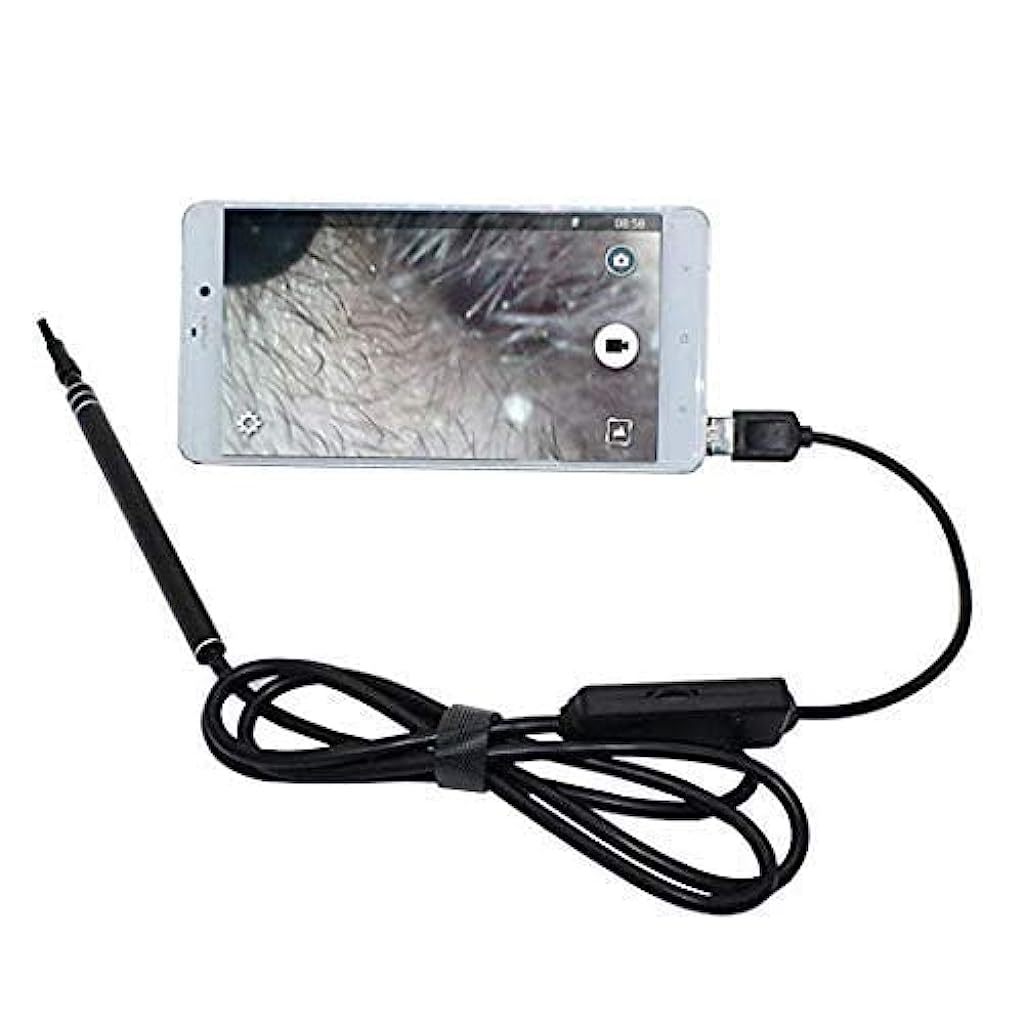 Verilux 1.5m Ear Otoscope USB Microscope Borescope Inspection Camera with 6LED 5.5mm - verilux