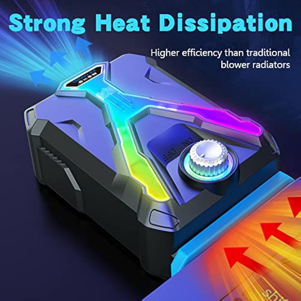 ZORBES® Portable Quiet Cooling Fan for Notebook Laptop Cooler USB Air External Extracting Cooling Fan for Laptop for 15/15.6/17 Inches - verilux