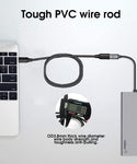 Verilux Type C Extension Cable (Gen 2/10Gbps), USB 3.2 Type C Male to Female Extension Cable 4K Video 3.3ft,100W Fast Charging Male to Female for MacBook Pro/Air/M1,iPad Pro Dell XPS Surface Book