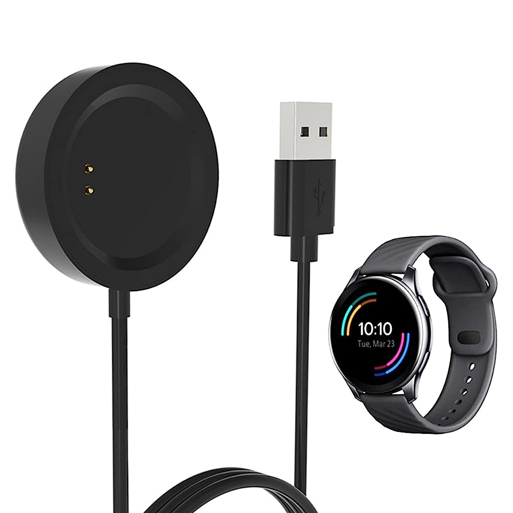 Verilux USB Charger for Oneplus Watch, 3.3ft USB Wireless Charger for Oneplus Watch