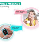 Verilux Smart Watch for Kids, WiFi 4G SIM Card Smart Watch with 2-Way Video & Phone Call, Kids GPS Tracker with Real-time Location, SOS Function, IP67 Waterproof Mobile Watch for Boys Kids Girls