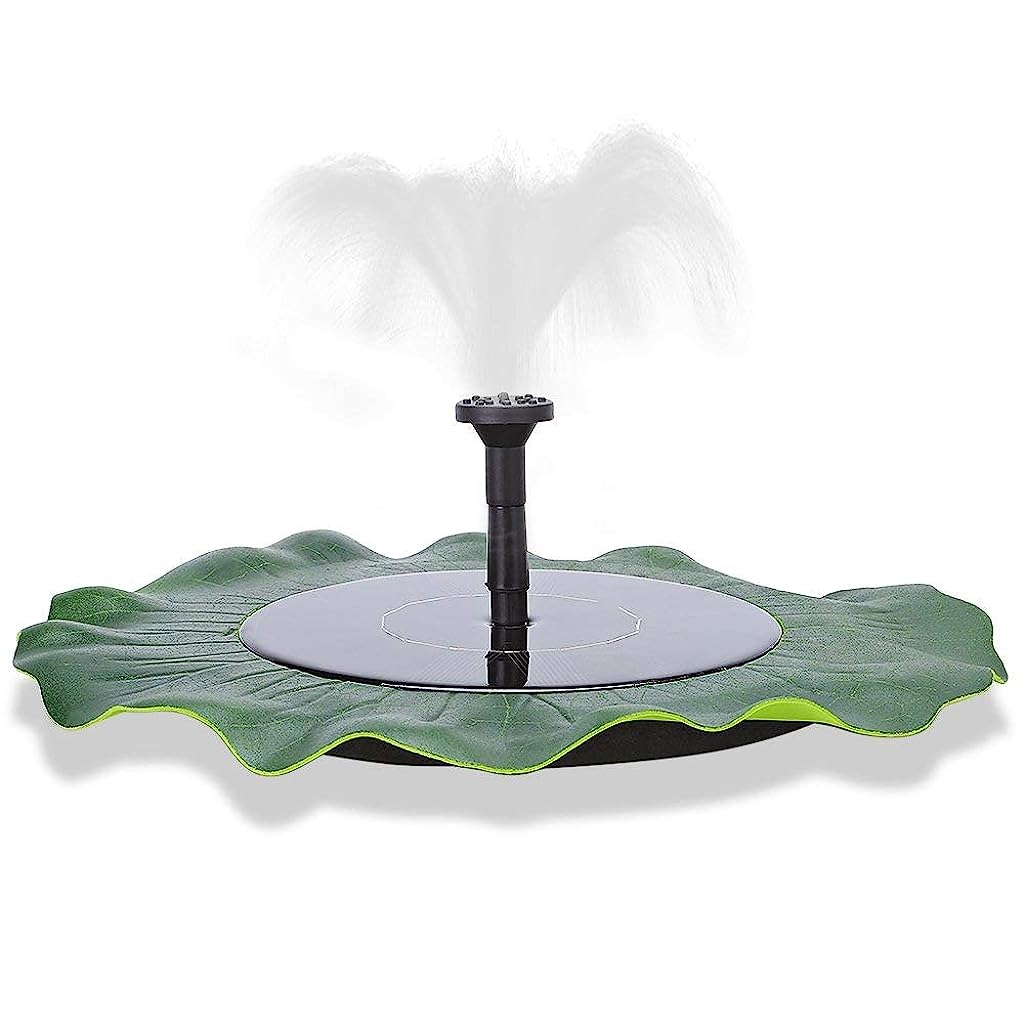 Verilux Solar Water Floating Fountain Pump- Black