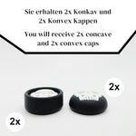 ZORBES® 4Pcs Skull Thumb Grip Caps for Playstation 5 Controller PS5 Controller Stick Joystick Attachment Silicone Cover Skull Thumb Grip PS5 Accessories Thumbsticks Cover Set for Switch Pro Controller - verilux