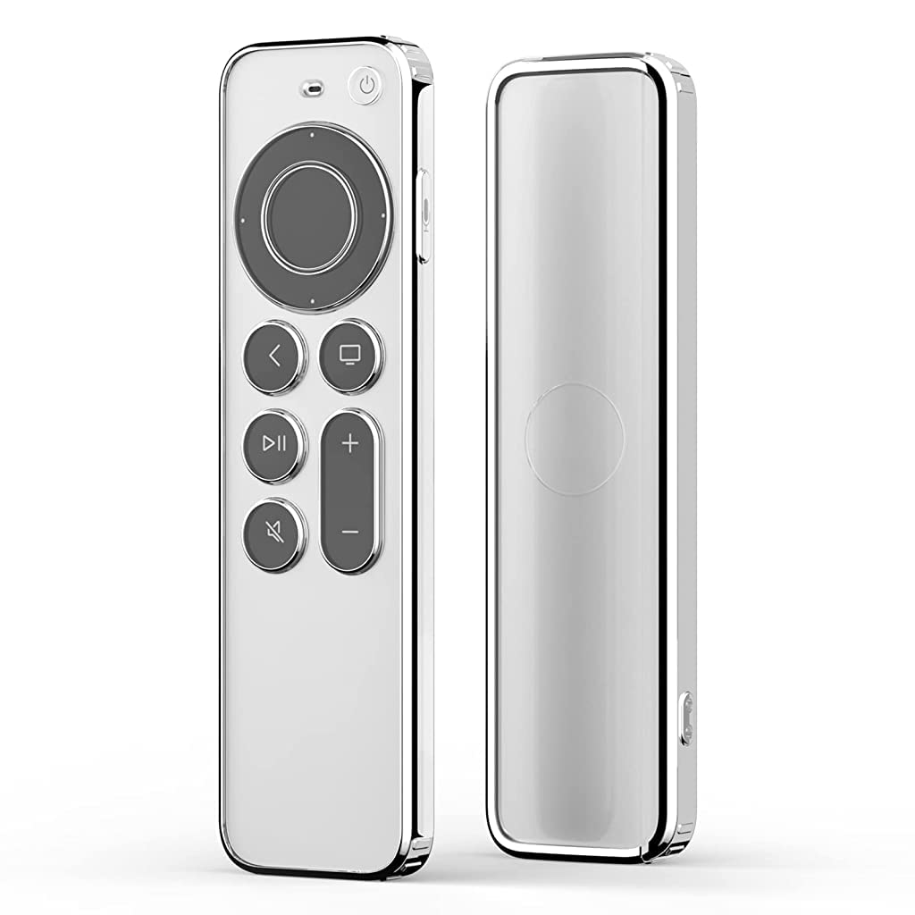 ZORBES® TPU Soft Case Compatible with Apple TV 4k 2021 Remote Prevent Scratches with Drop Protection- - verilux