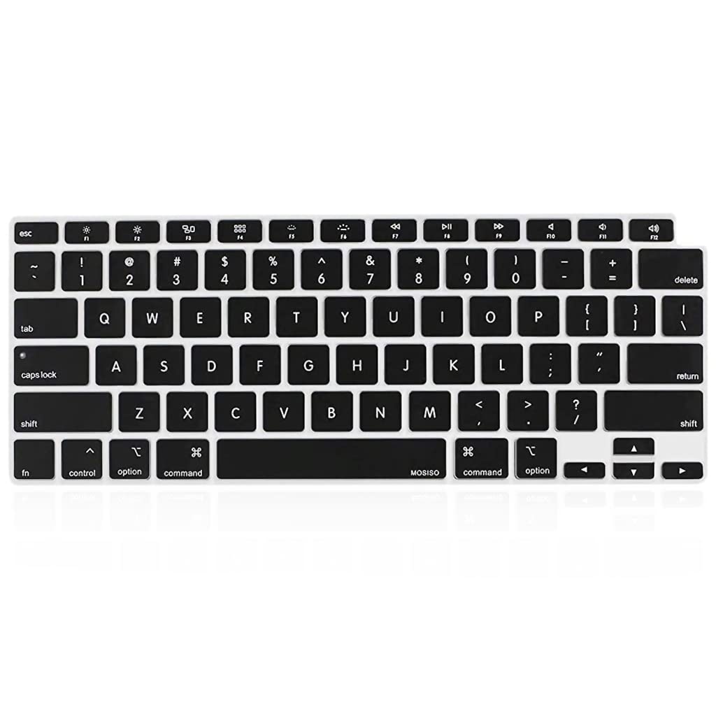 ZORBES® Thin Silicone Keyboard Cover Skin-Black