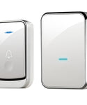 Verilux Wireless Door Bell for Home Electrical Self-Powered Battery Free Door Bell Waterproof IP44 Ding Dong Bell with Long Range 45 Ringtones and 4 Level Volume Smart