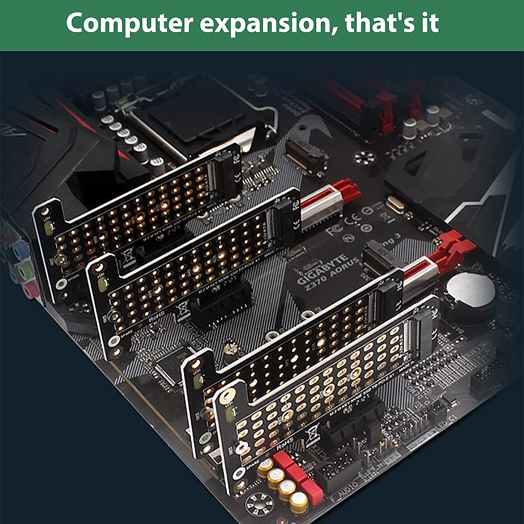 Verilux®PCI-E PCI Express 3.0 X4 to NVME M.2 NVME to NVME SSD PCI-e 3.0 x 4 Host Controller Expansion Card - verilux