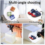 20x20cm 2 Lighting Color Foldable Photo Studio