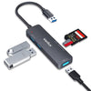 5 in 1 USB Hub Micro SDCard Reader