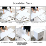 30cm Portable Ring Light Photo Studio Light Box