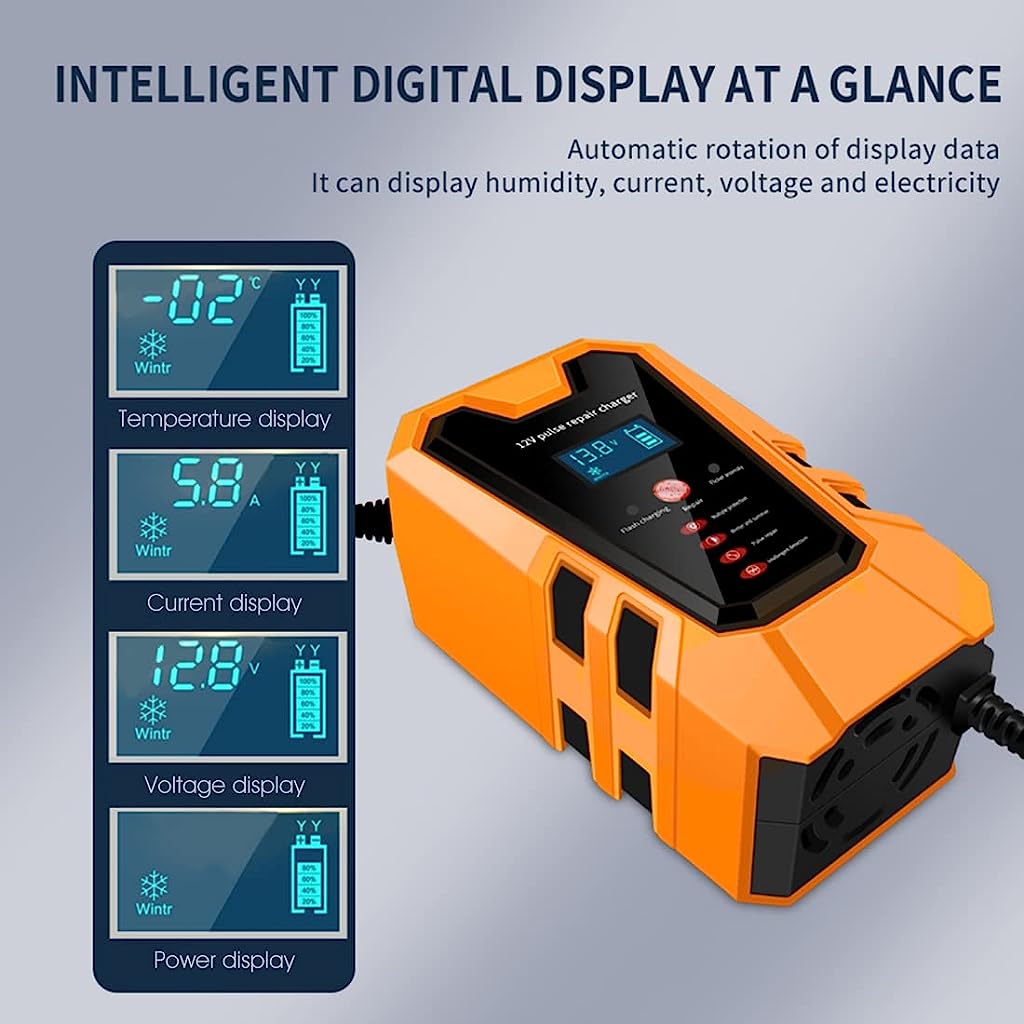 12V 6A Automatic Car Battery Charger