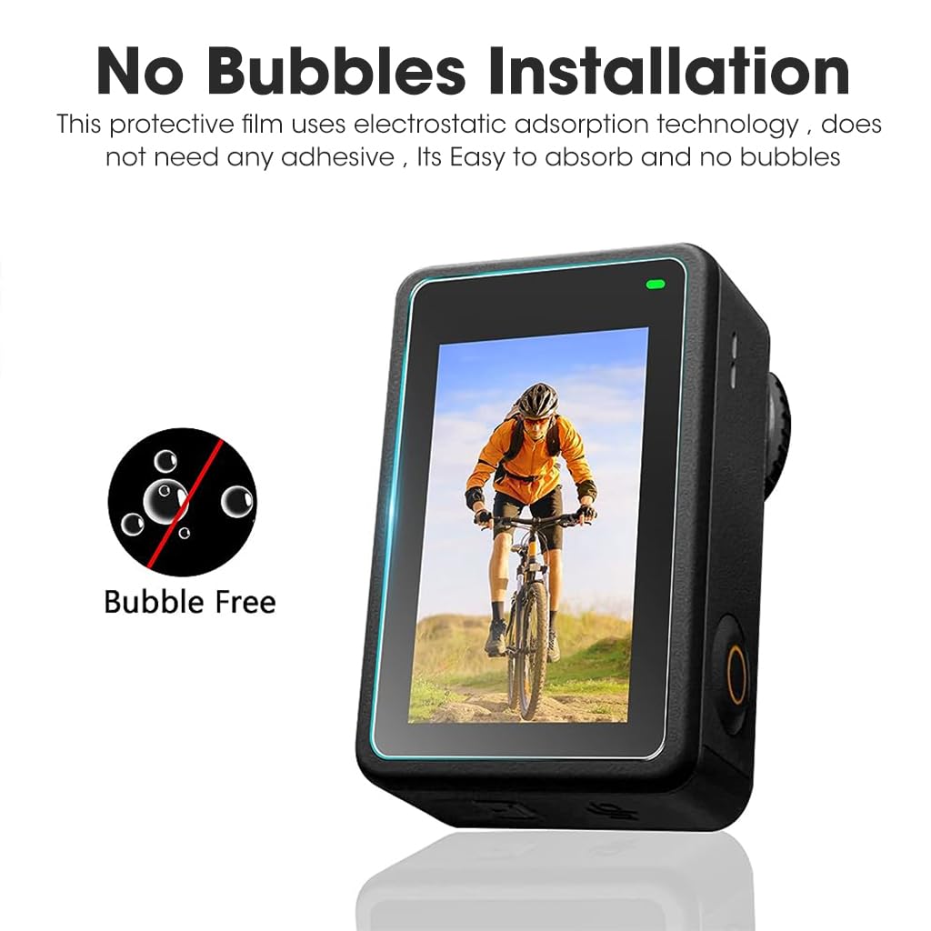 ZORBES® Screen Protector for DJI Osmo Action 4 HD 9H - verilux