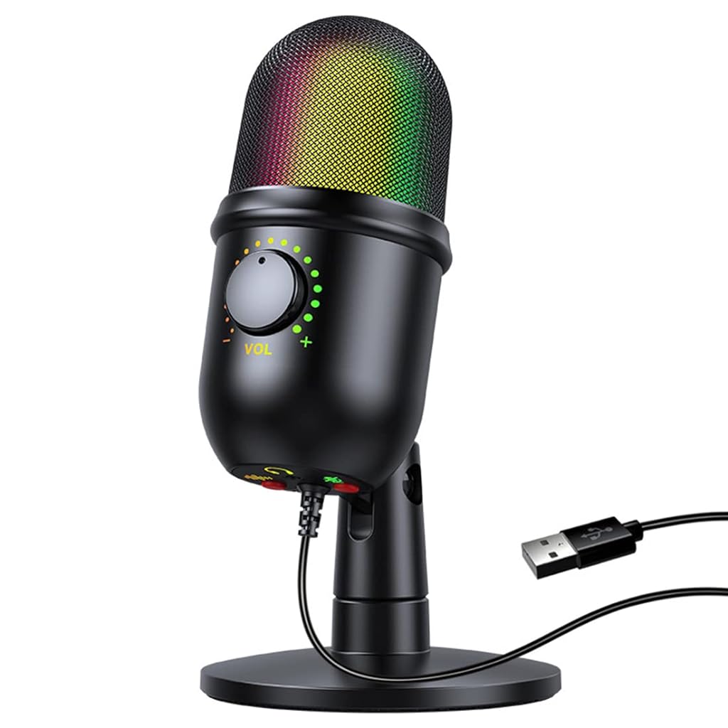 ZORBES® USB Gaming Microphone (Black)