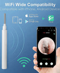 Verilux WiFi Wireless Otoscope Ear Wax Remover Tool kit,1080P HD Endoscope Camera with 3.9mm Lens Visual 6 LED Lights for Kids, Adults,Pet,iPhone,Android Phone and Tablet