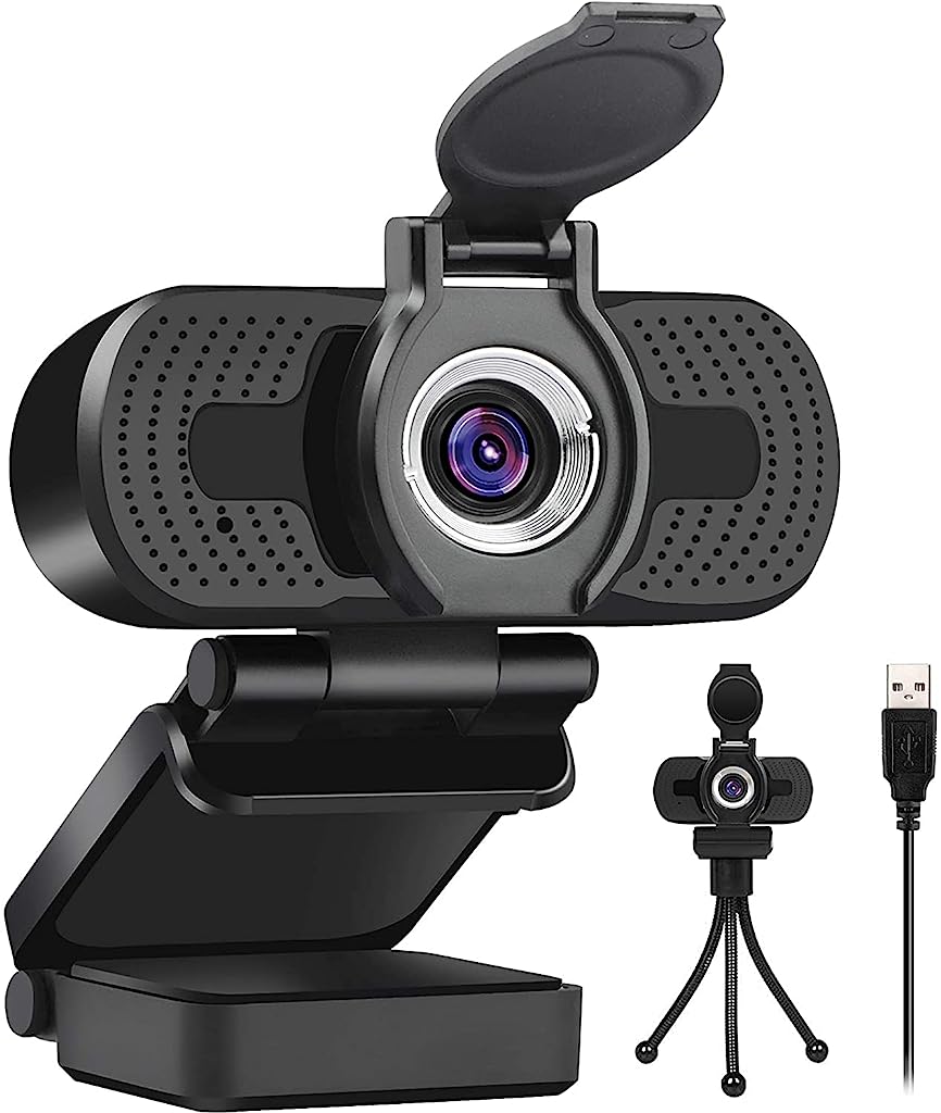 Verilux Webcam for Laptop with Mic 1080P HD 30FPS Web Camera for Desktop Computer with Built-in Dual Stereo Mics Ultra-Wide 95¡ã 2.1 Megapixels HD Camera Lens with Stand & Safe Privacy USB Plug and Play Video - verilux