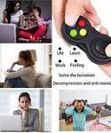 Verilux Fidget Pad Toys with 8-Fidget Functions 2nd Generation Fidget Toy Controller Stress Reducer Hand Shank Fidget Cube Perfect for Release and Anxiety Relief Pop it Fidget