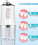 Verilux® Professional Flosser Cordless Teeth Cleaner