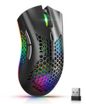 Verilux® Wireless 2.4G Honeycomb Gaming Mouse