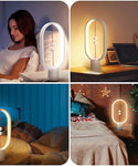 Verilux Heng Balance Lamp with USB Cable, USB Powered Magnetic Lamp for Home Decoration, Creative LED Table Lamp Warm Eye-Care Contemporary Soft Light for Bedroom Livingroom Office Decorate Gifting