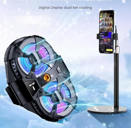 ZORBES® 3 Speed Adjustable Phone Cooler Gaming Fan