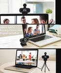 Verilux Webcam for Laptop with Mic 1080P HD 30FPS Web Camera for Desktop Computer with Built-in Dual Stereo Mics Ultra-Wide 95¡ã 2.1 Megapixels HD Camera Lens with Stand & Safe Privacy USB Plug and Play Video