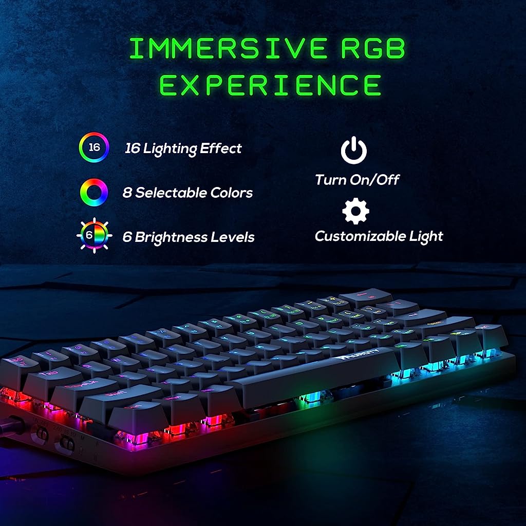 61 Keys 60% Wireless Gaming Keyboard