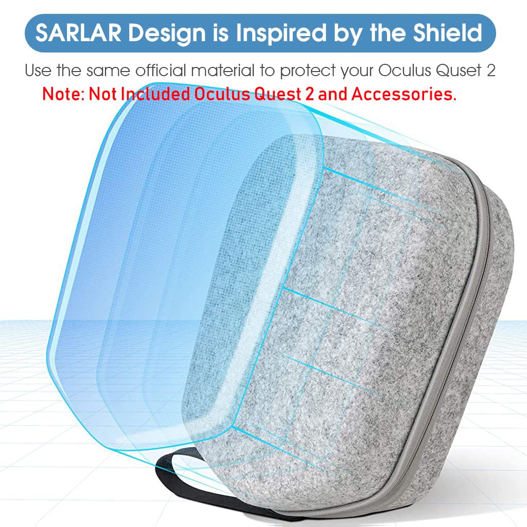 ZORBES® Storage Bag for Oculus Quest 2 VR - verilux