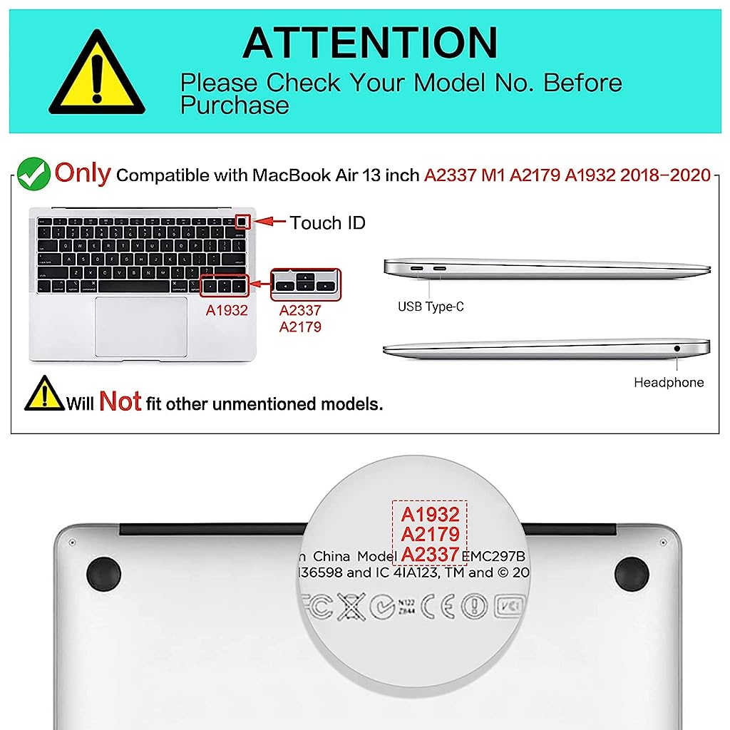 13.3 inch for MacBook Air M1 Case