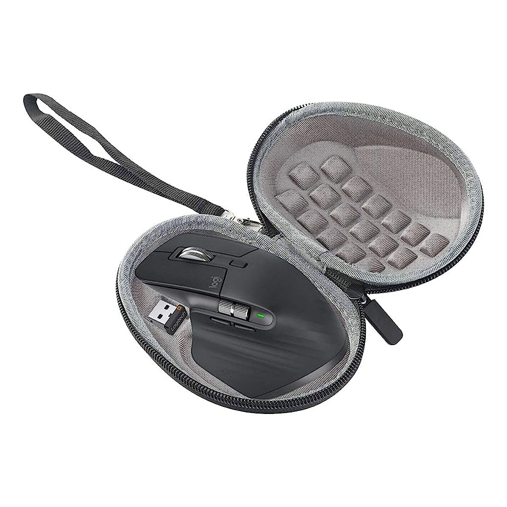 Verilux Portable Protective Case for Logitech Wireless Mouse MX Master 3 / Logitech G602 / Logitech G700S, Nylone EVA Logitech Wireless Gaming Mouse Carrying Case Storage Bag