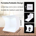 30cm Portable Ring Light Photo Studio Light Box