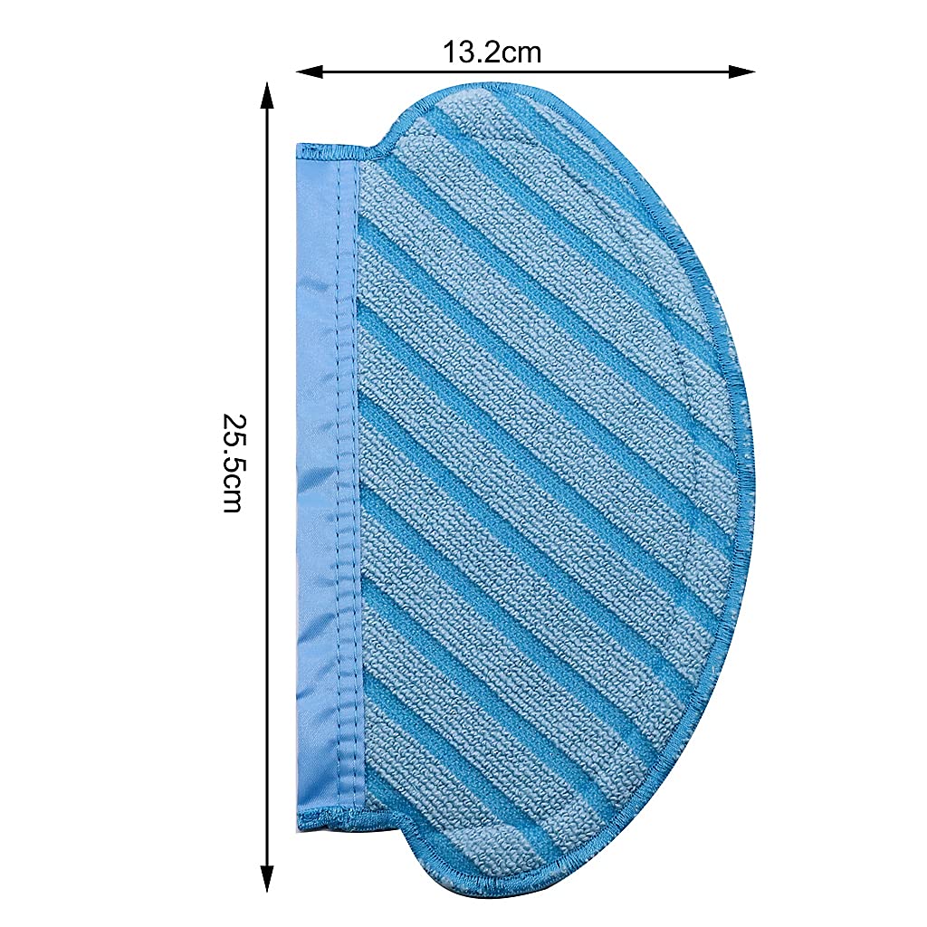 Verilux 3 Pcs Mop Cloth Pads for Ecovacs Deebot Ozmo 920 950 Vacuum Cleaner Parts Vacuum Cleaner Replacement Parts Acccessory - verilux