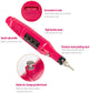 Verilux® Protable Mini Electric File Nail Drill Manicure Machine Kit Set EU Plug Golden