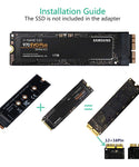 Verilux M.2 NVME SSD Convert Adapter Card for Upgrade MacBook Air 2013-2017 (1Pcs)