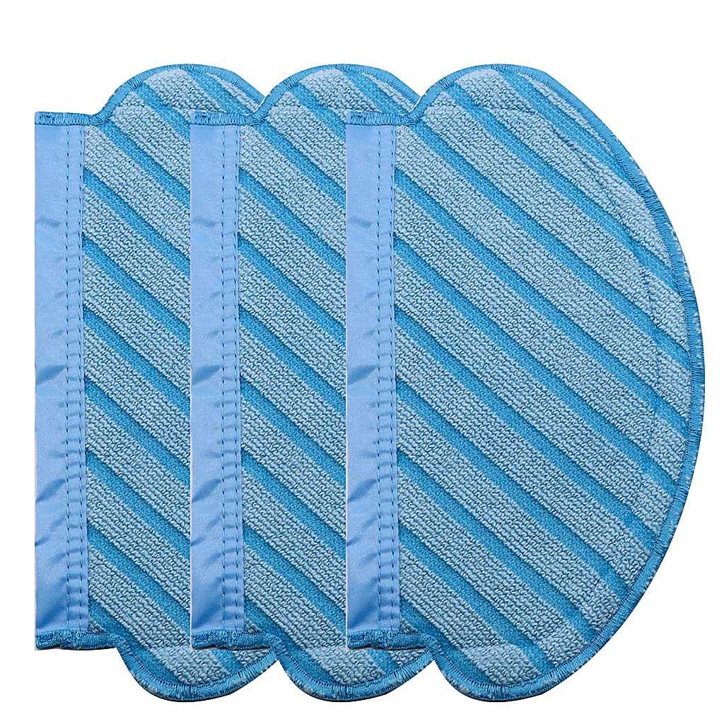 Verilux 3 Pcs Mop Cloth Pads for Ecovacs Deebot Ozmo 920 950 Vacuum Cleaner Parts Vacuum Cleaner Replacement Parts Acccessory - verilux