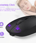 2.4G Wireless Mouse Rechargeable (Black)