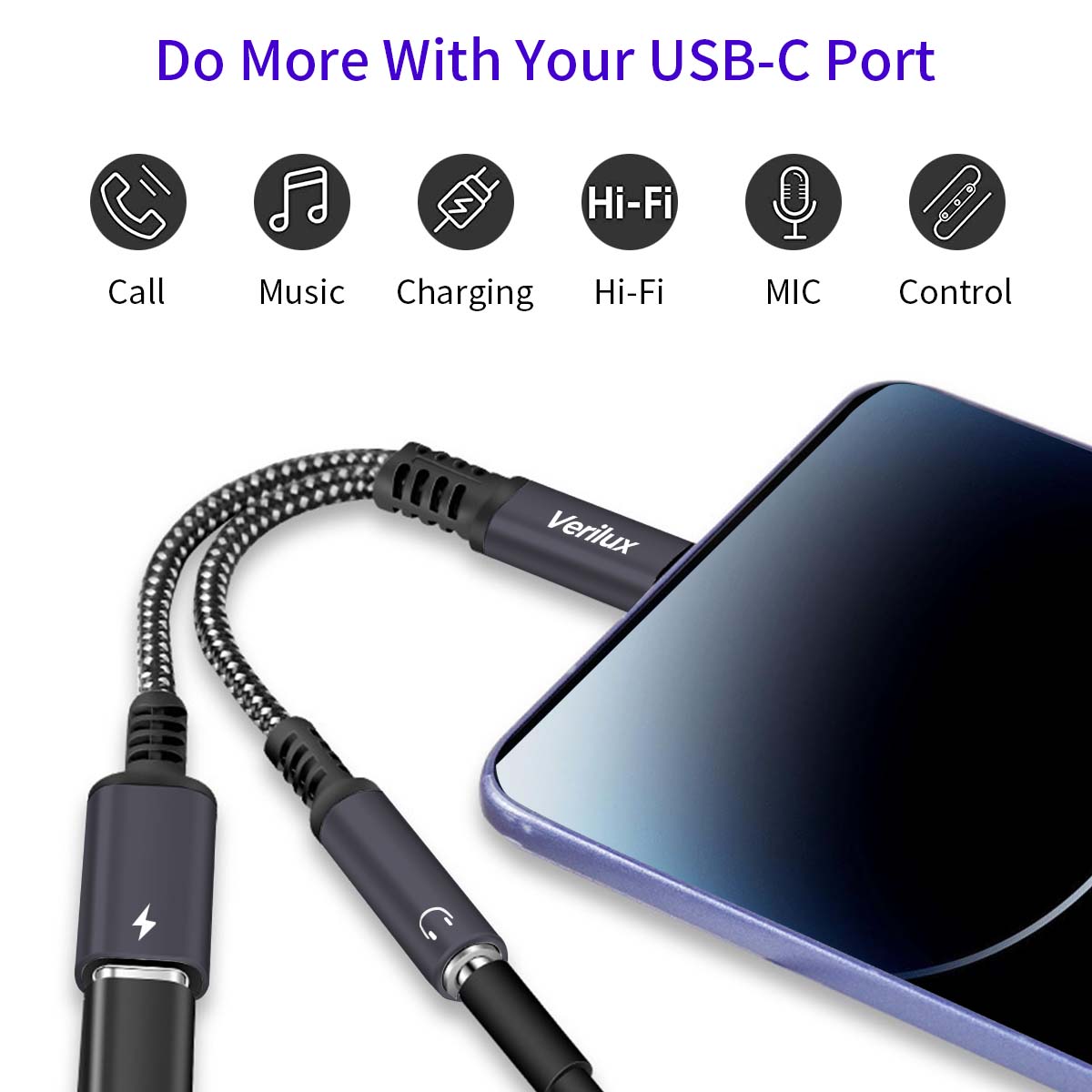USB C Audio Charge Adapter 3.5mm Jack/PD - USB Audio Adapters, Add-on Cards  & Peripherals, jack to usb c 