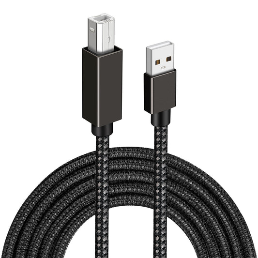 USB Cable for Printer 5.9ft/1.8m USB Printer Cable