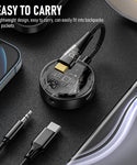 Verilux USB Type C to 3.5 mm Jack Converter 2 in 1 Type C to 3.5 mm Audio Jack Adapter with PD 60W Fast Charging Cable Compatible with Galaxy S22 S21 Ultra 5G S20 S20+ Plus Note 20, One Plus, Oppo
